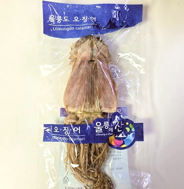 울릉도산 햇 건오징어